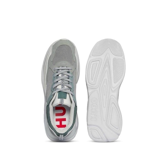HUGO • Leon Runn Trainers Blue - Picture 2 of 9